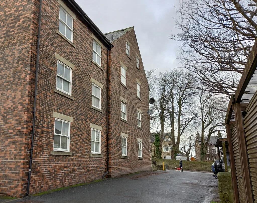Flats on Knaresborough Road, Harrogate, the road where the smaller of the two schemes is proposed