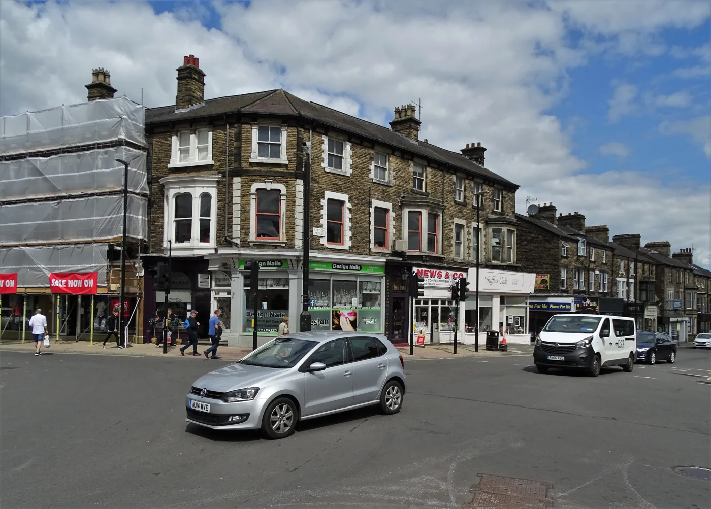 Station Parade, Harrogate, where most of the Station Gateway work will take place